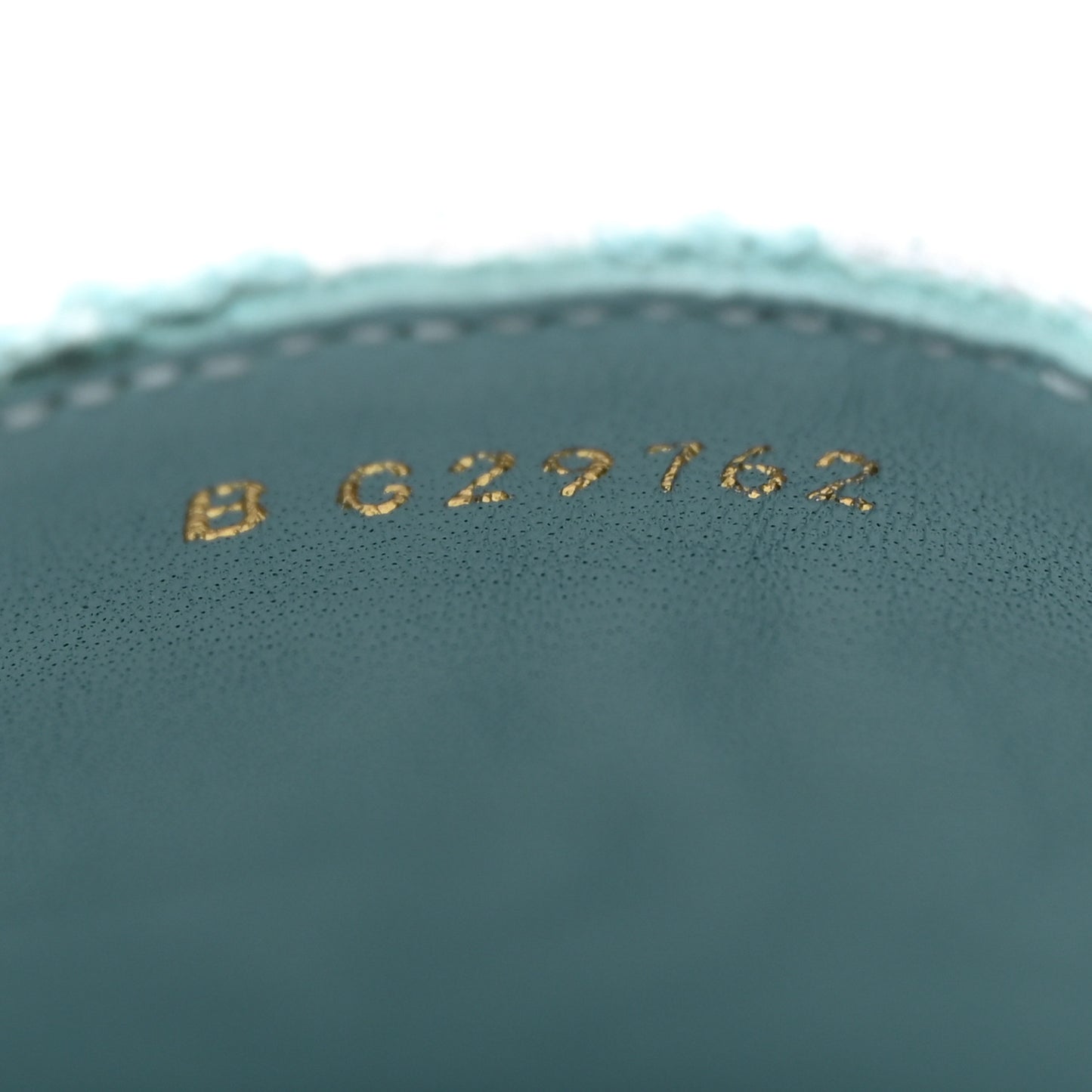 Mixed Fibers Jacquard Lambskin CC Espadrilles 39 Turquoise White