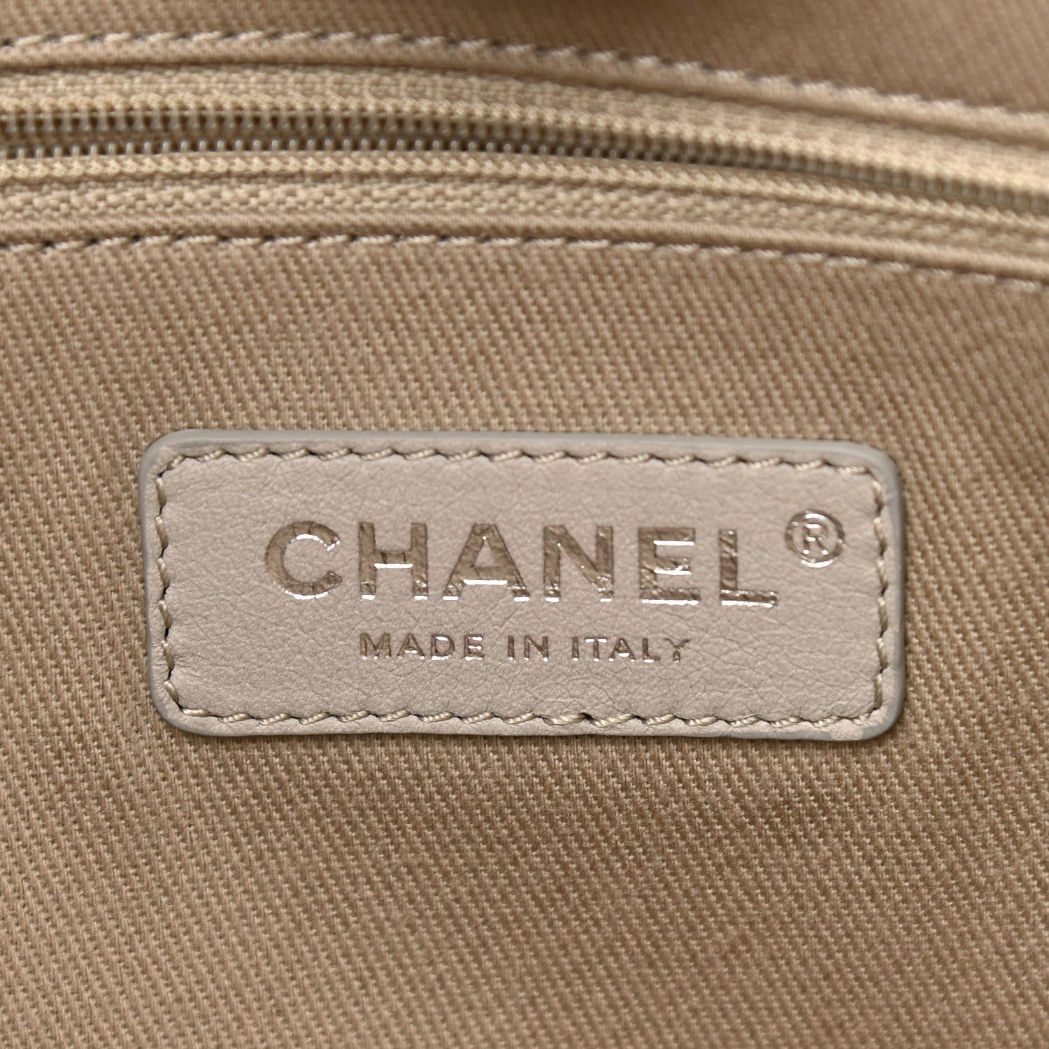 Chanel Mixed Fibers Small Deauville Tote Beige 6 of 12