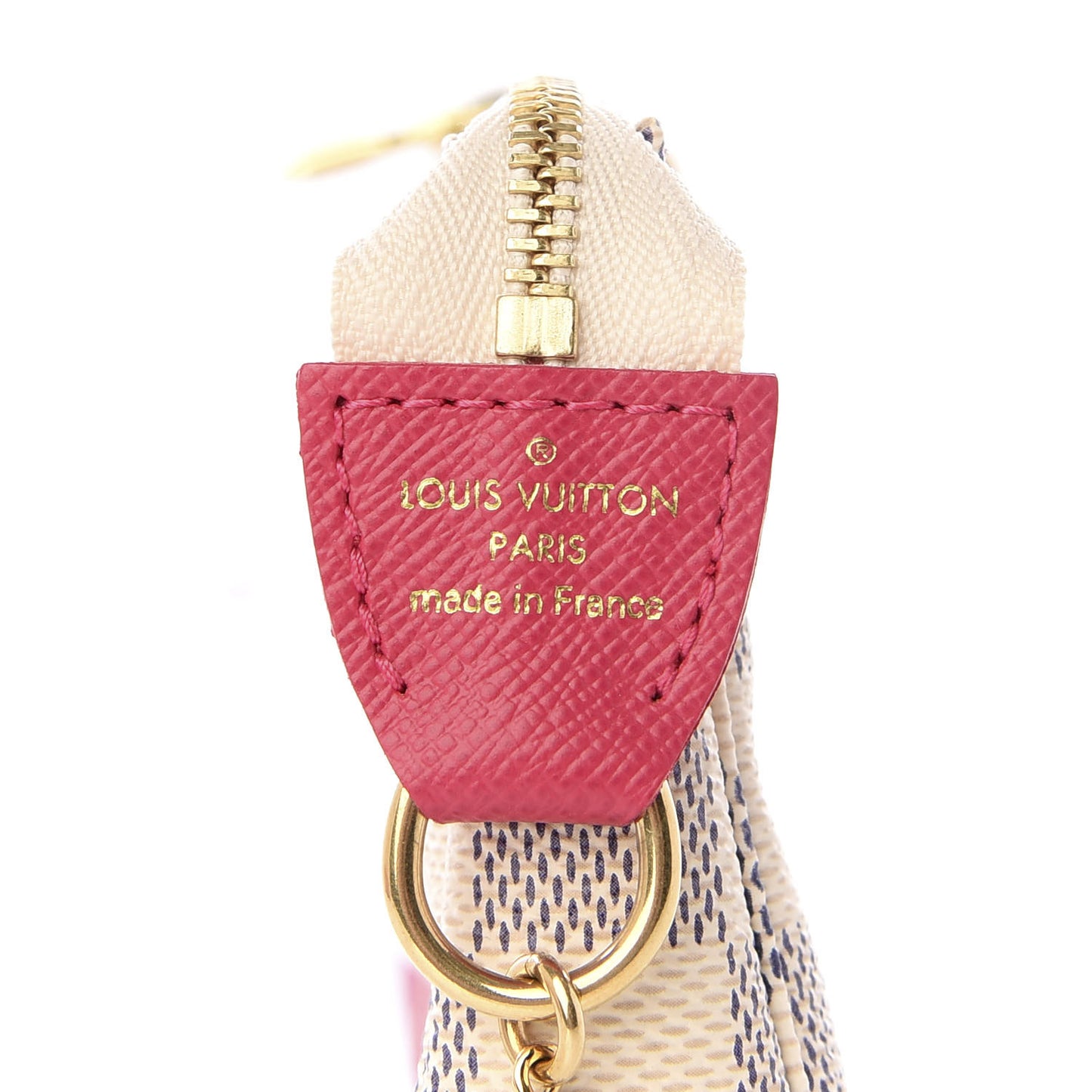 Damier Azur 2017 Christmas Animation Mini Pochette Accessories