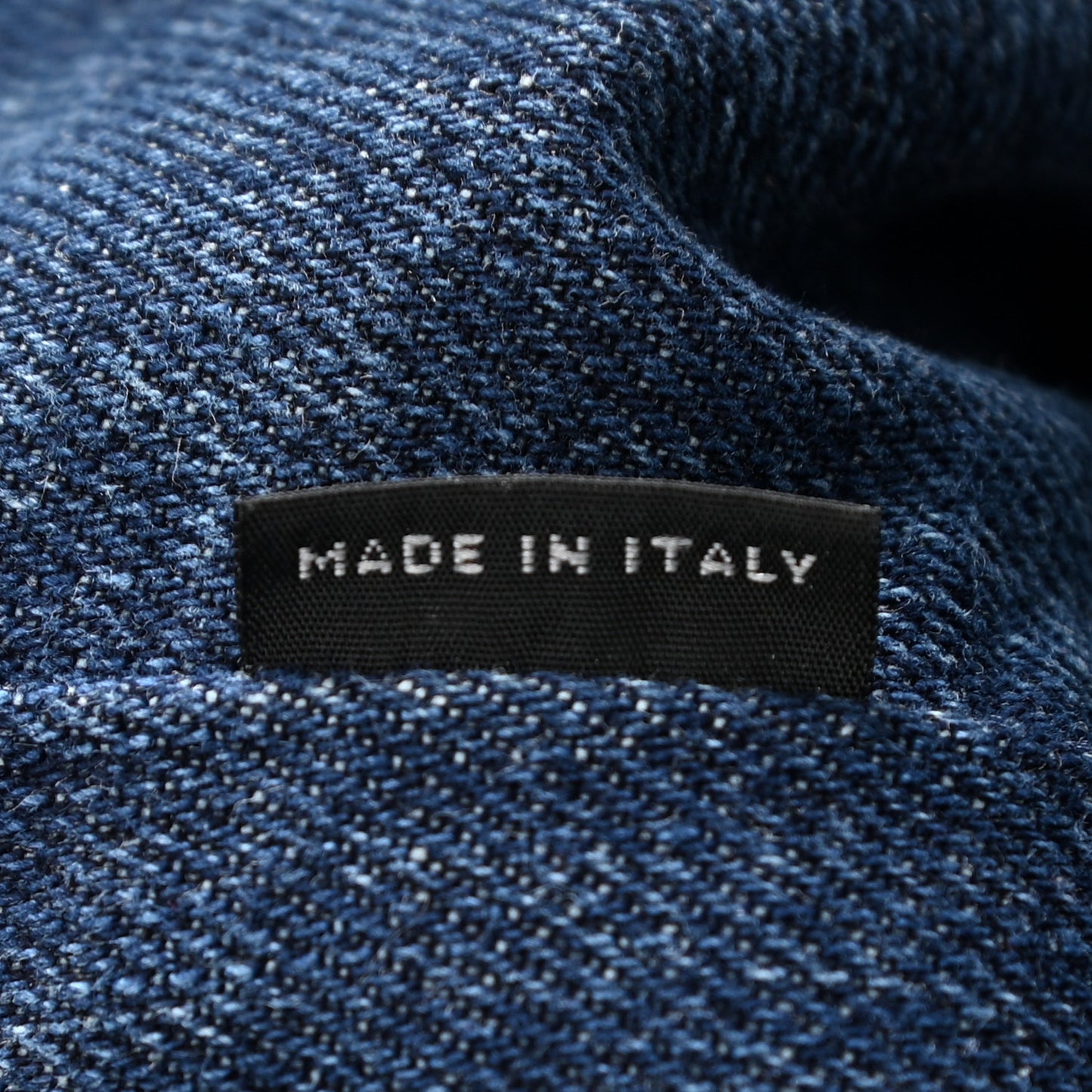 Denim Logo Tote Avio