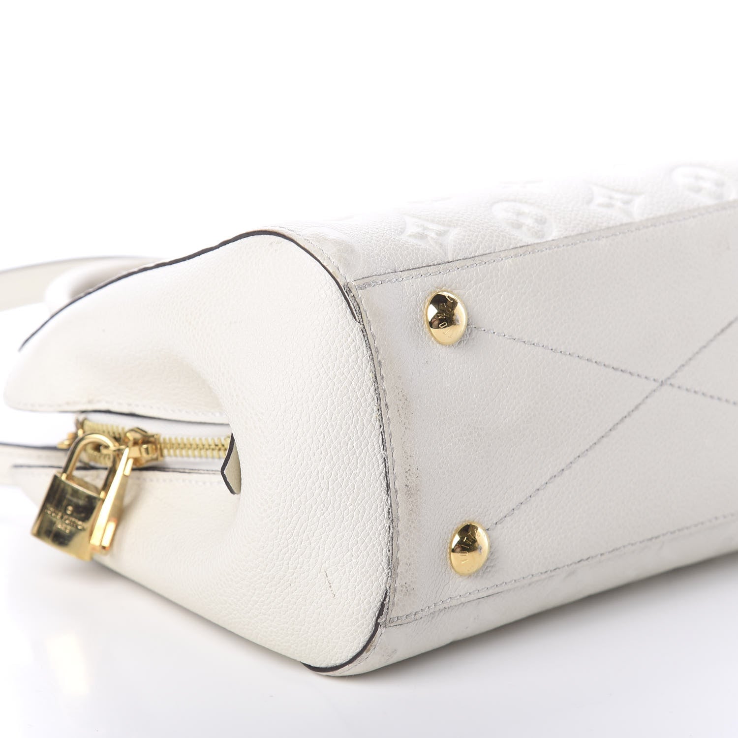 Louis Vuitton Empreinte Montaigne BB Creme 8 of 9