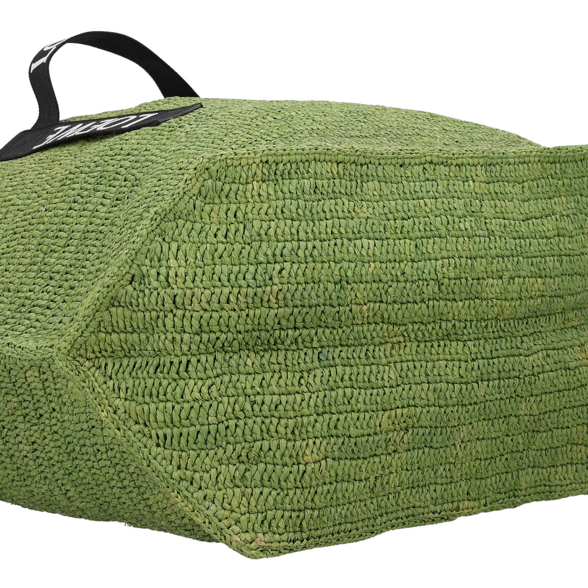 Loewe Raffia Paulas Ibiza Fold Shopper Tote Green 9 of 10