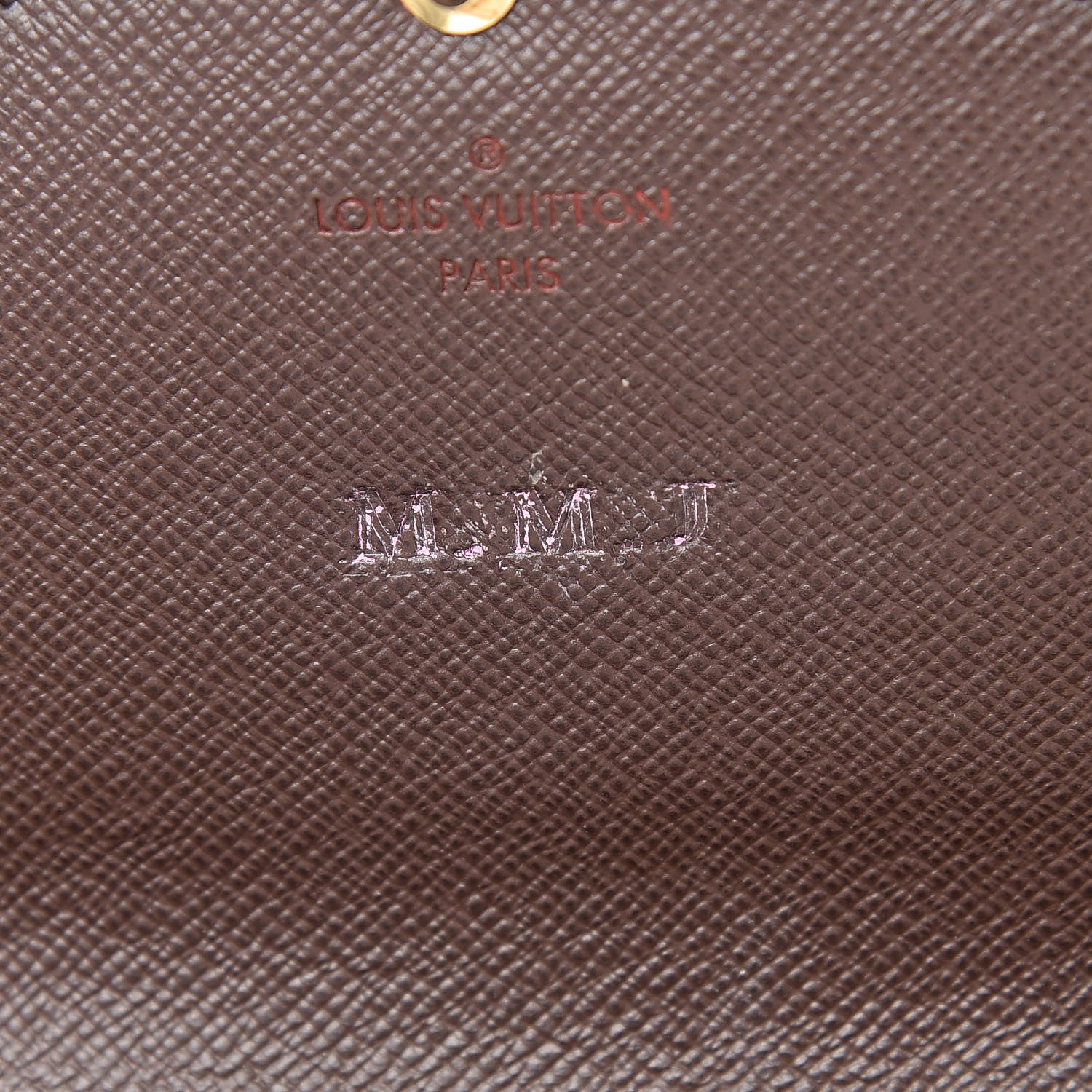 Louis Vuitton Damier Ebene Sarah Wallet NM 7 of 14