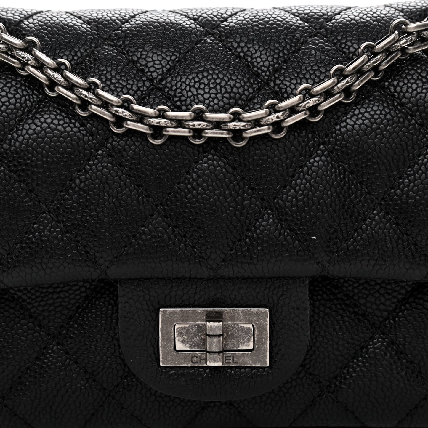 Caviar 2.55 Reissue 224 Flap Black
