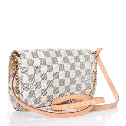 Louis Vuitton Damier Azur Favorite PM 3 of 9
