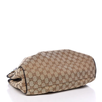 Gucci Monogram Medium Sukey Tote Dark Brown 4 of 11