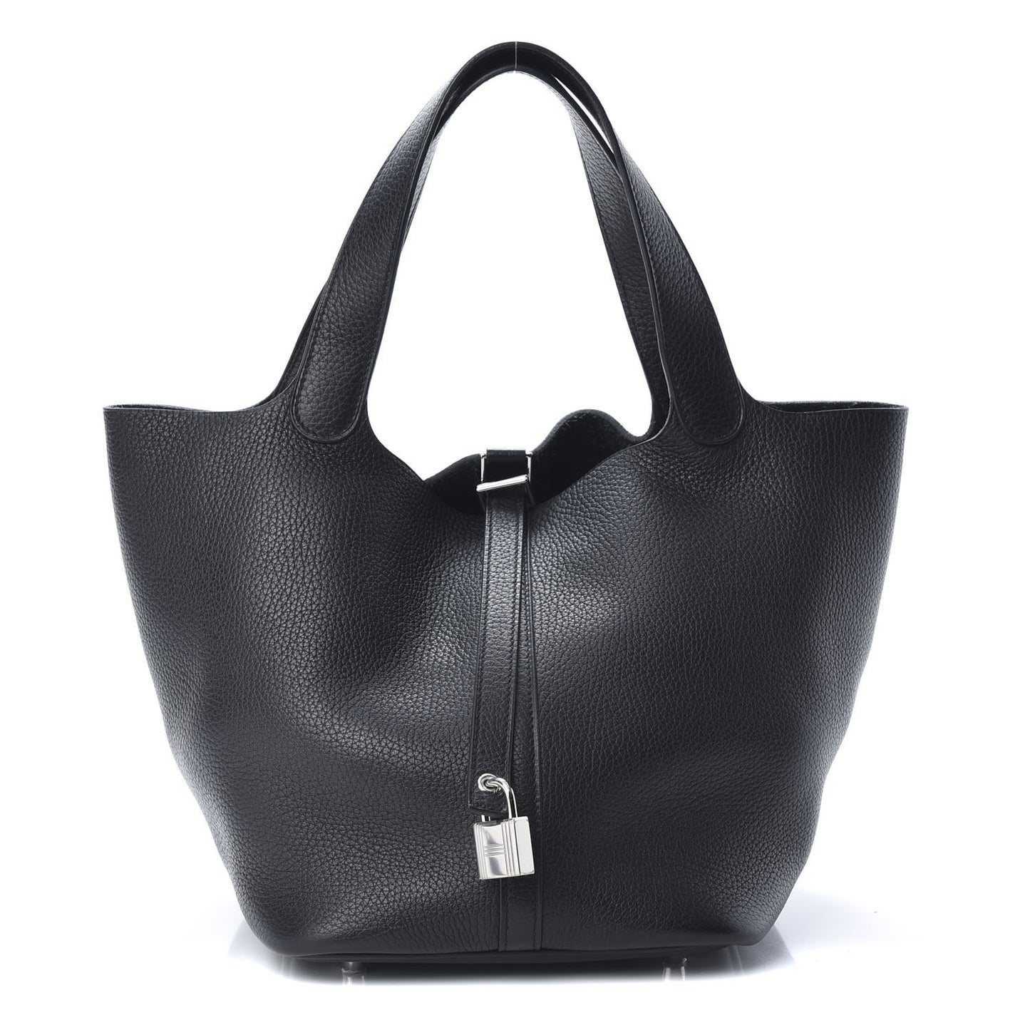 Taurillon Clemence Picotin Lock 22 MM Black