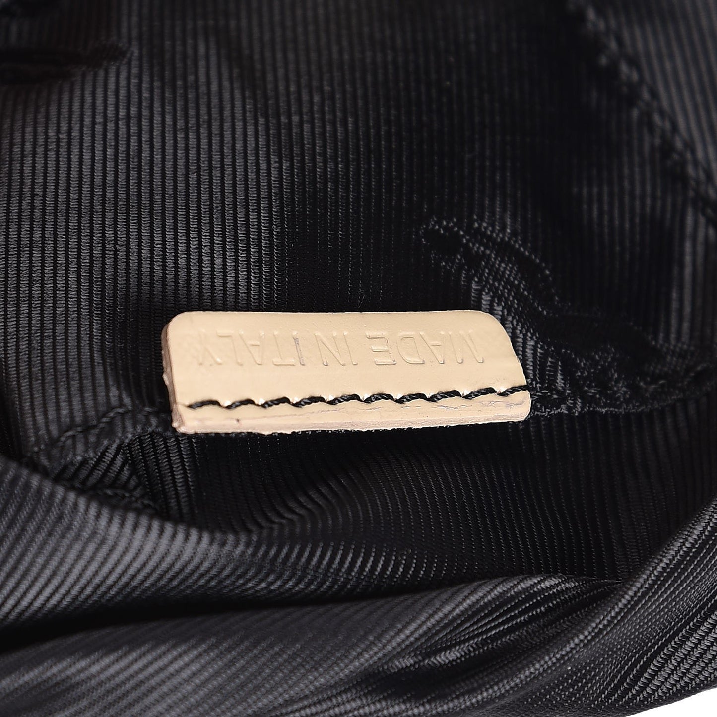 Nylon Quilted Patent Brook Hobo Beige