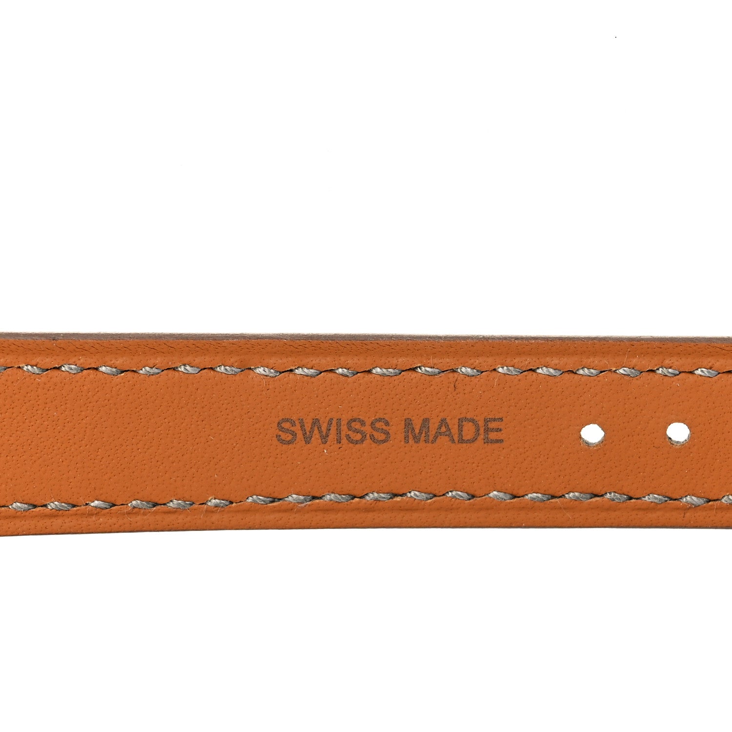 Hermes Shiny Alligator 23mm Cape Cod Watch Strap Pearl Grey 4 of 7