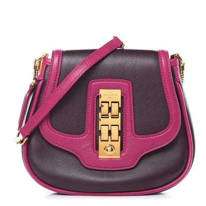 Louis Vuitton Cuir Art Deco Trapeze Prune Cyclamen 1 of 9