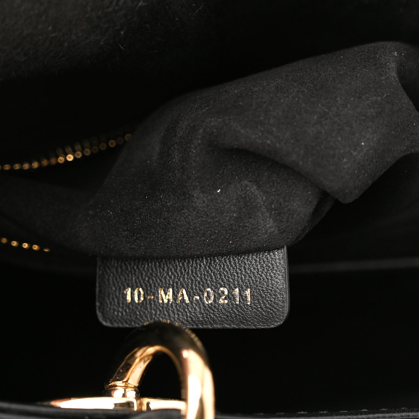 Lambskin Cannage Small My ABCDior Lady Dior Black