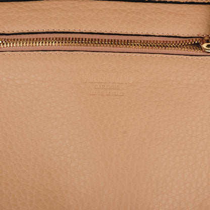 Valentino Garavani Pebbled Calfskin Small Rockstud Flip-Lock Messenger Bag Skin Sorbet 7 of 7
