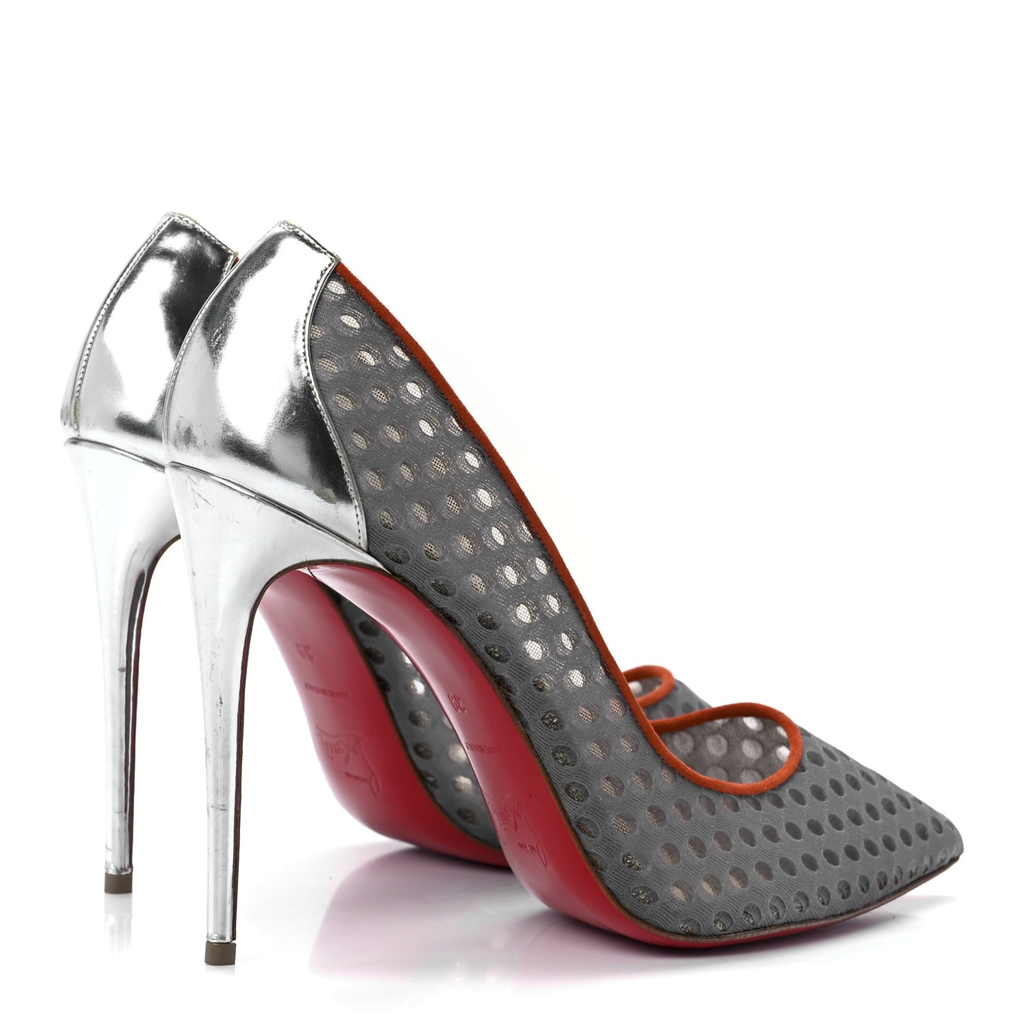 Fishnet Suede Follies Resille 100 Pumps 39