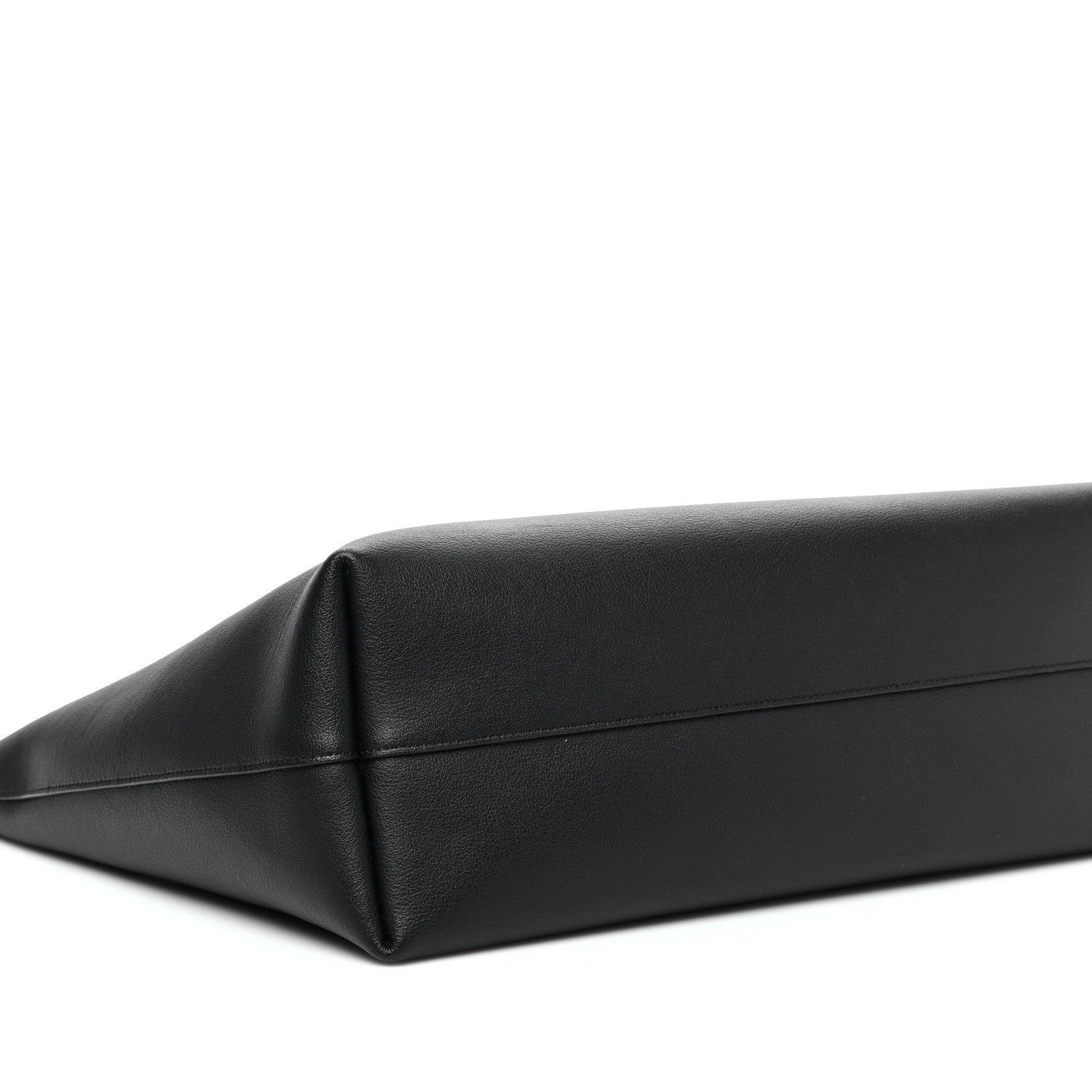 Saint Laurent Calfskin Large Shopping Tote Black 8 of 10