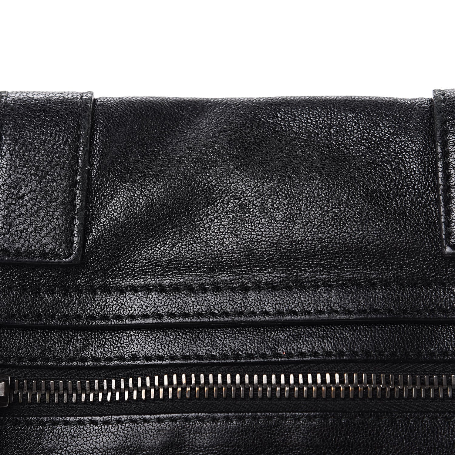 Proenza Schouler Lambskin Fringe PS1 Crossbody Pouch Black 11 of 13