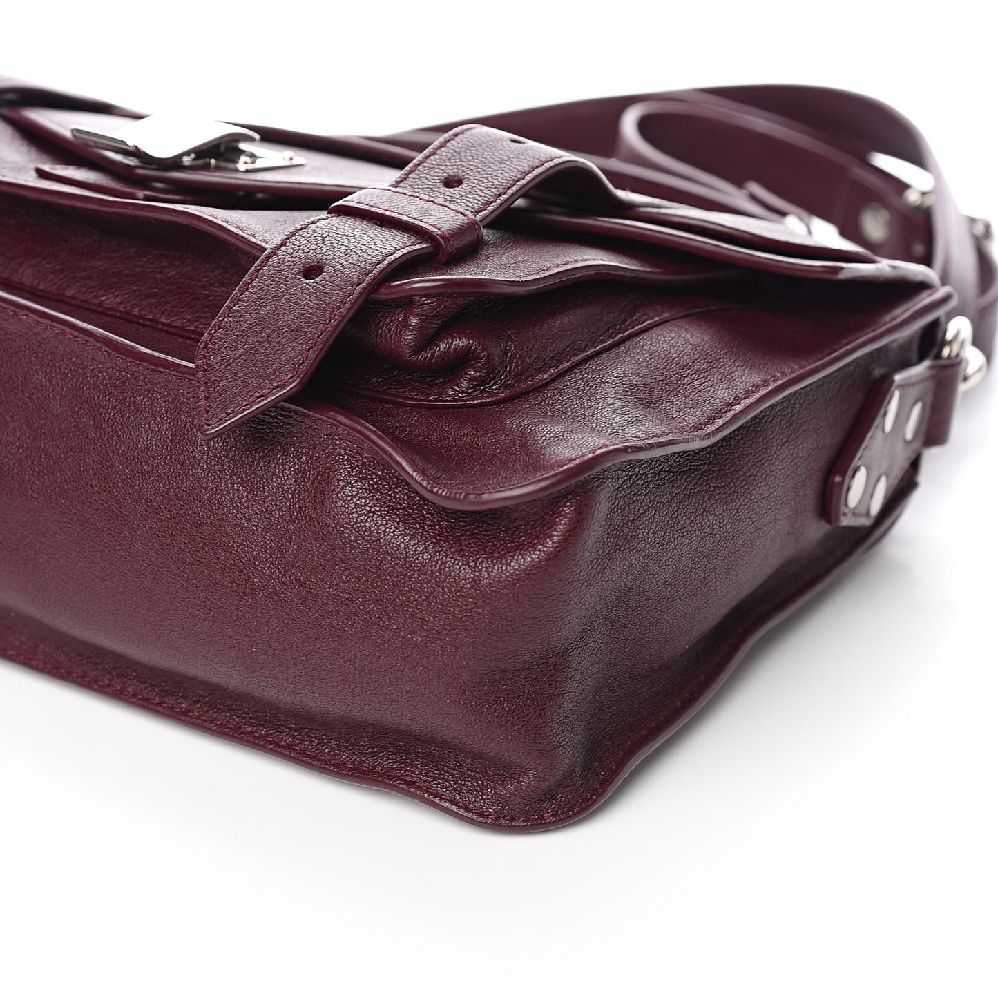 Lambskin Tiny PS1 Satchel Oxblood
