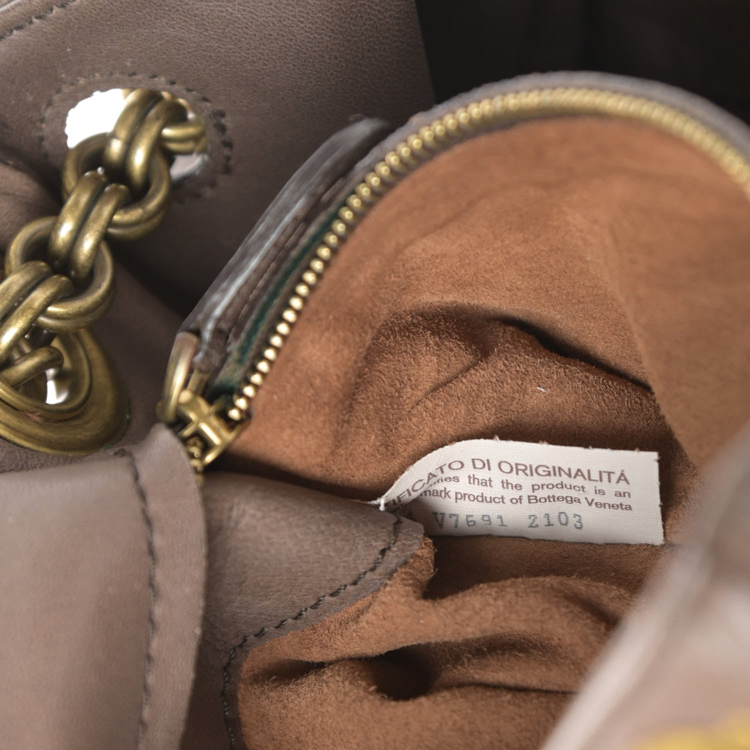 Bottega Veneta Nappa Intrecciato Napoli Shoulder Bag 7 of 16