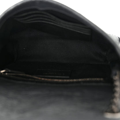Saint Laurent Crinkled Calfskin Matelasse Monogram Niki Chain Wallet Storm 5 of 11