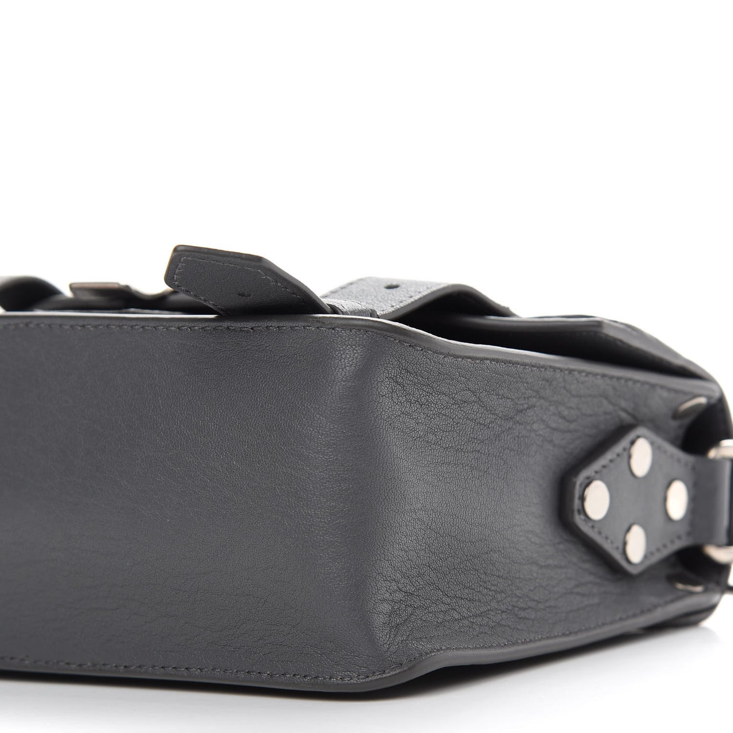 Lambskin PS1 Mini Crossbody Heather Grey