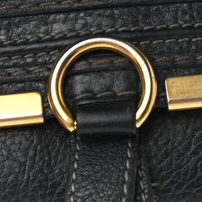 Chloe Calfskin Marcie Continental Flap Wallet Black 9 of 11