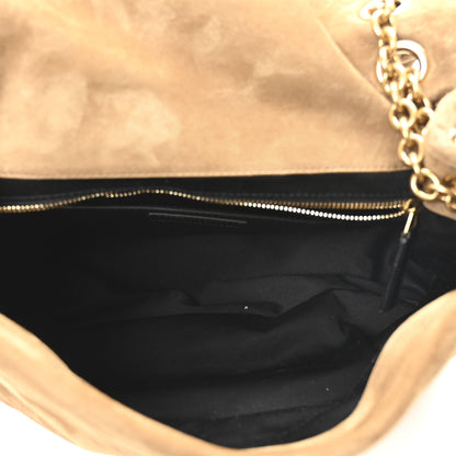 Saint Laurent Suede Matelasse Monogram Medium Jamie 4.3 Golden Leaf 5 of 10