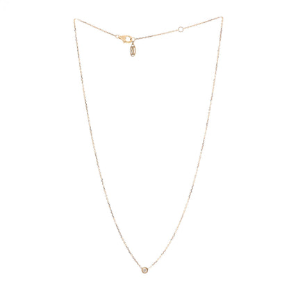 Cartier 18K Yellow Gold Diamond XS D'Amour Pendant Necklace 3 of 6