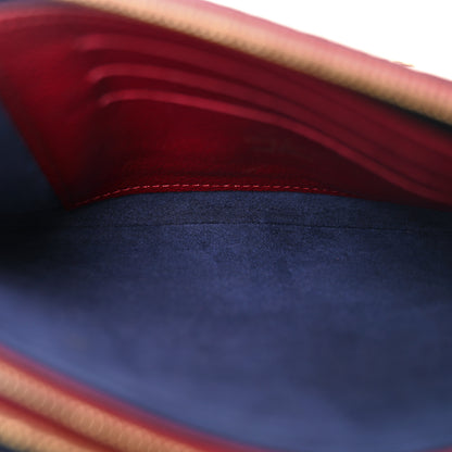 Louis Vuitton Empreinte Double Zip Pochette Cherry Berry 5 of 12