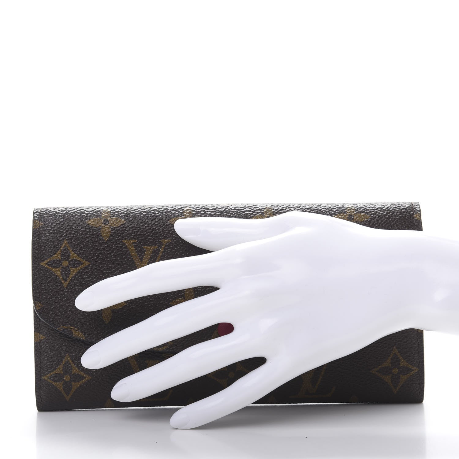 Louis Vuitton Monogram Emilie Wallet Fuchsia 2 of 8