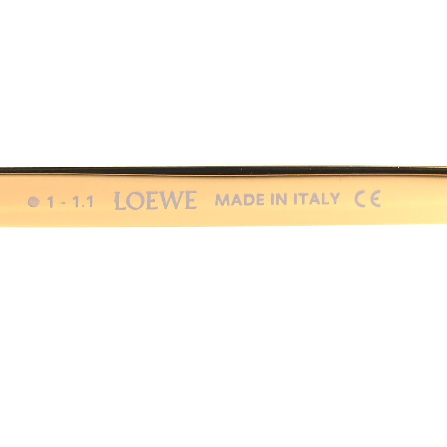 Metal Round Sunglasses LW40068U Gold