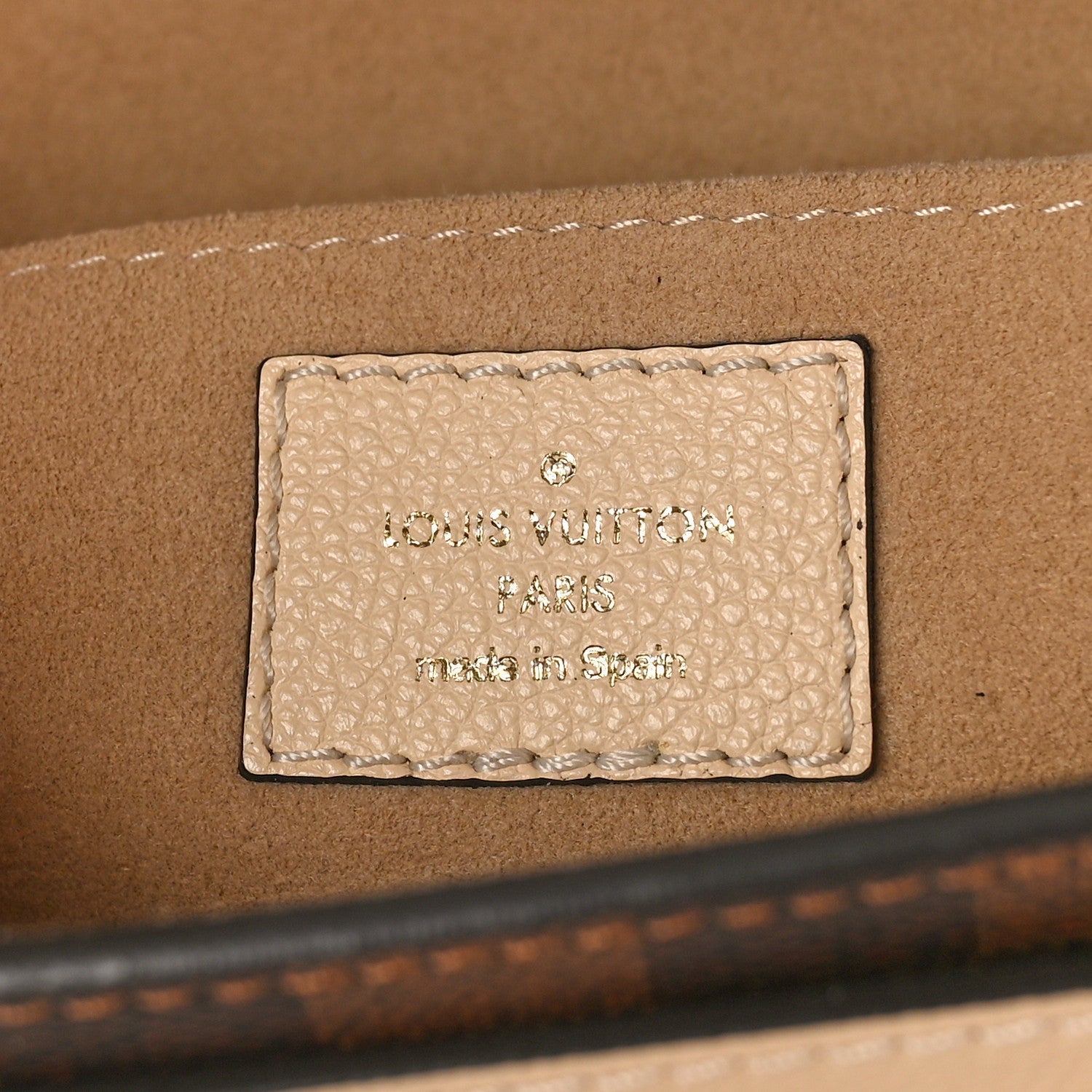 Louis Vuitton Damier Ebene Beaumarchais Creme 6 of 10