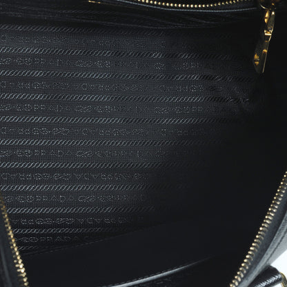 Prada Saffiano Lux Bowler Black 5 of 8