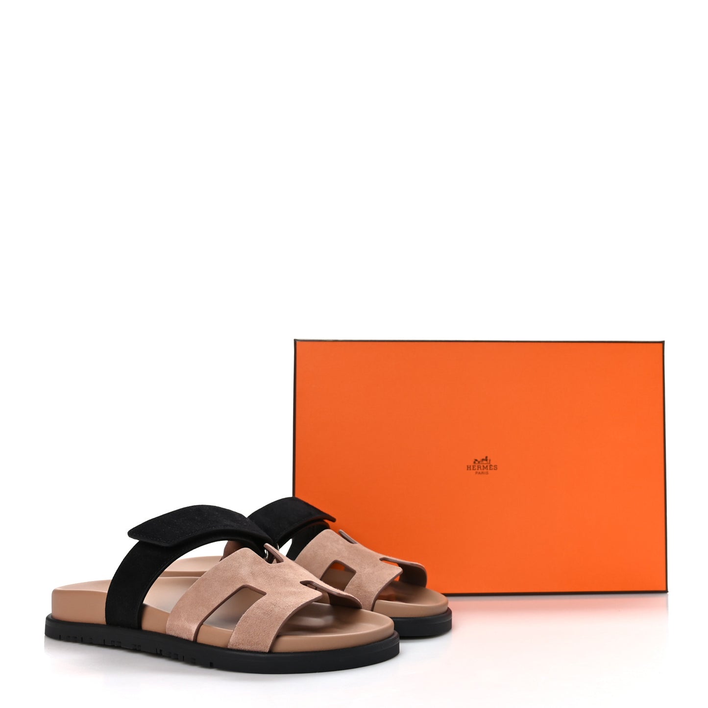 Suede Goatskin Womens Chypre Sandals 36 Rose Perle Black