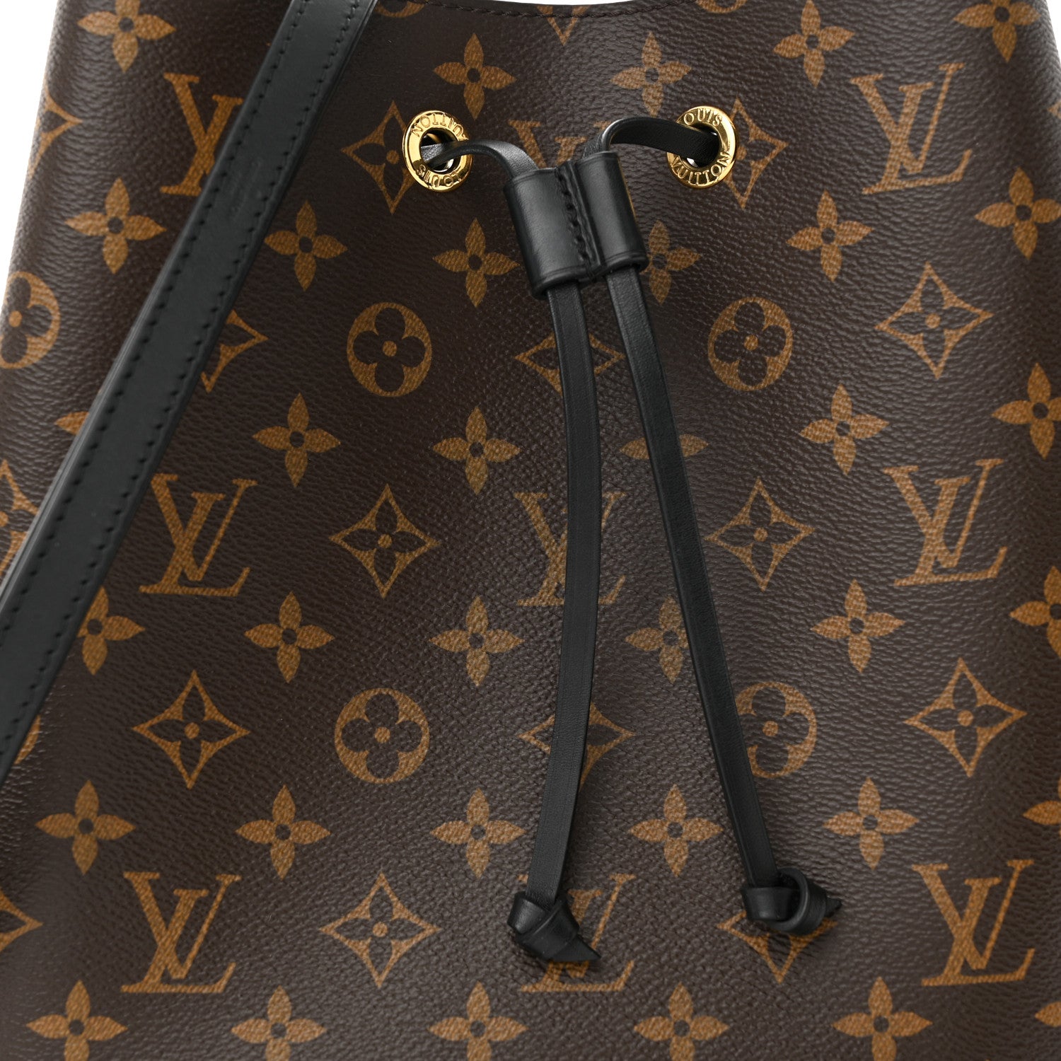 Louis Vuitton Monogram Neonoe MM Black 7 of 11