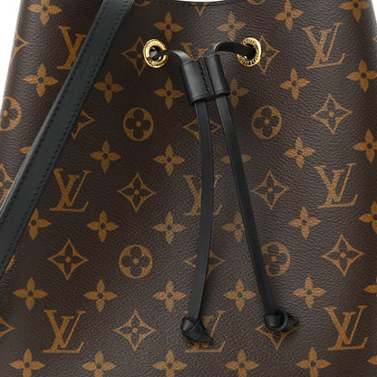 Louis Vuitton Monogram Neonoe MM Black 7 of 11