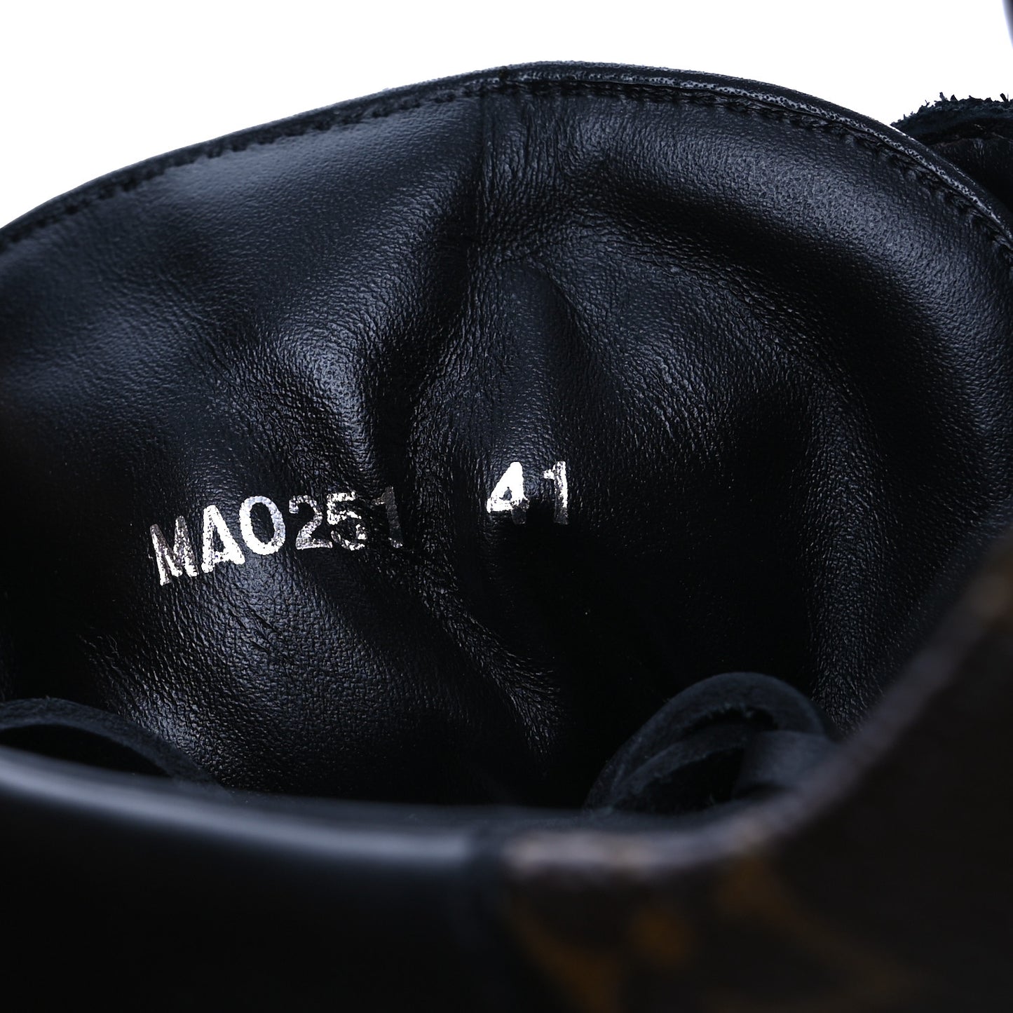 Nylon Embroidered Monogram Suede Laureate Platform Desert Boots 41 Kaki