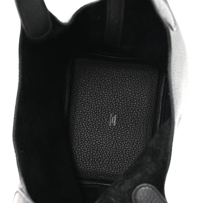 Hermes Taurillon Clemence Picotin Lock 18 PM Black 9 of 25