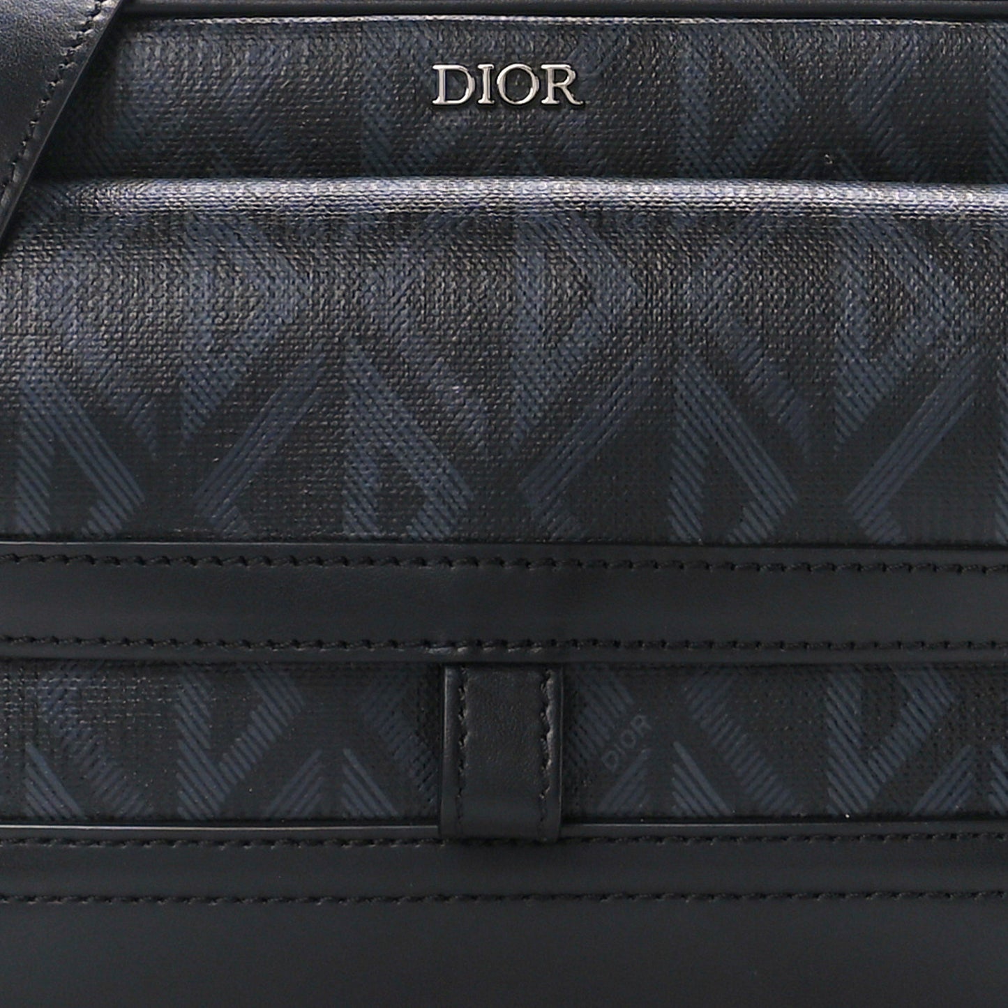 Coated Canvas CD Diamond Hit The Road Messenger Black