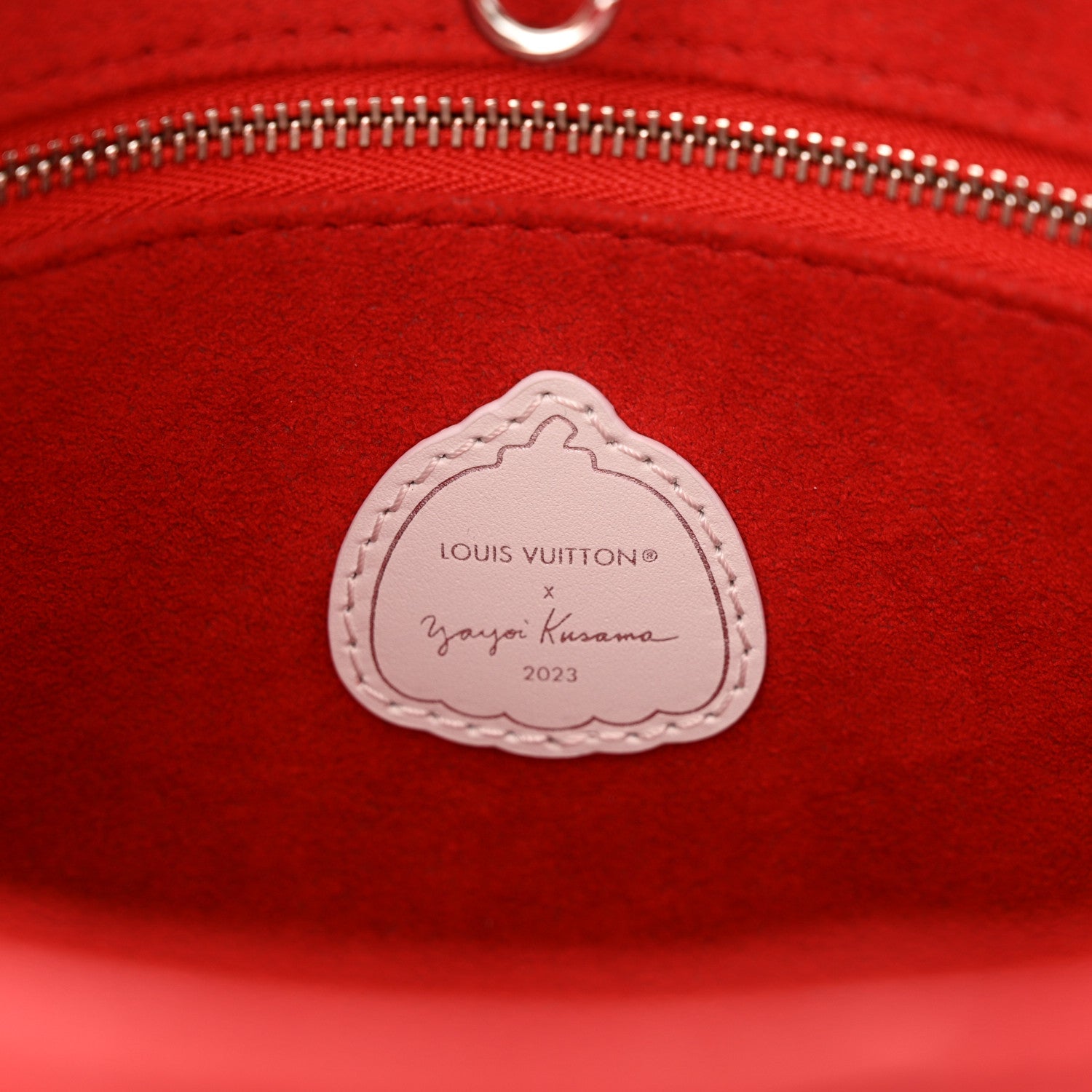 Louis Vuitton Monogram Kusama Dots Onthego PM Red White 6 of 11