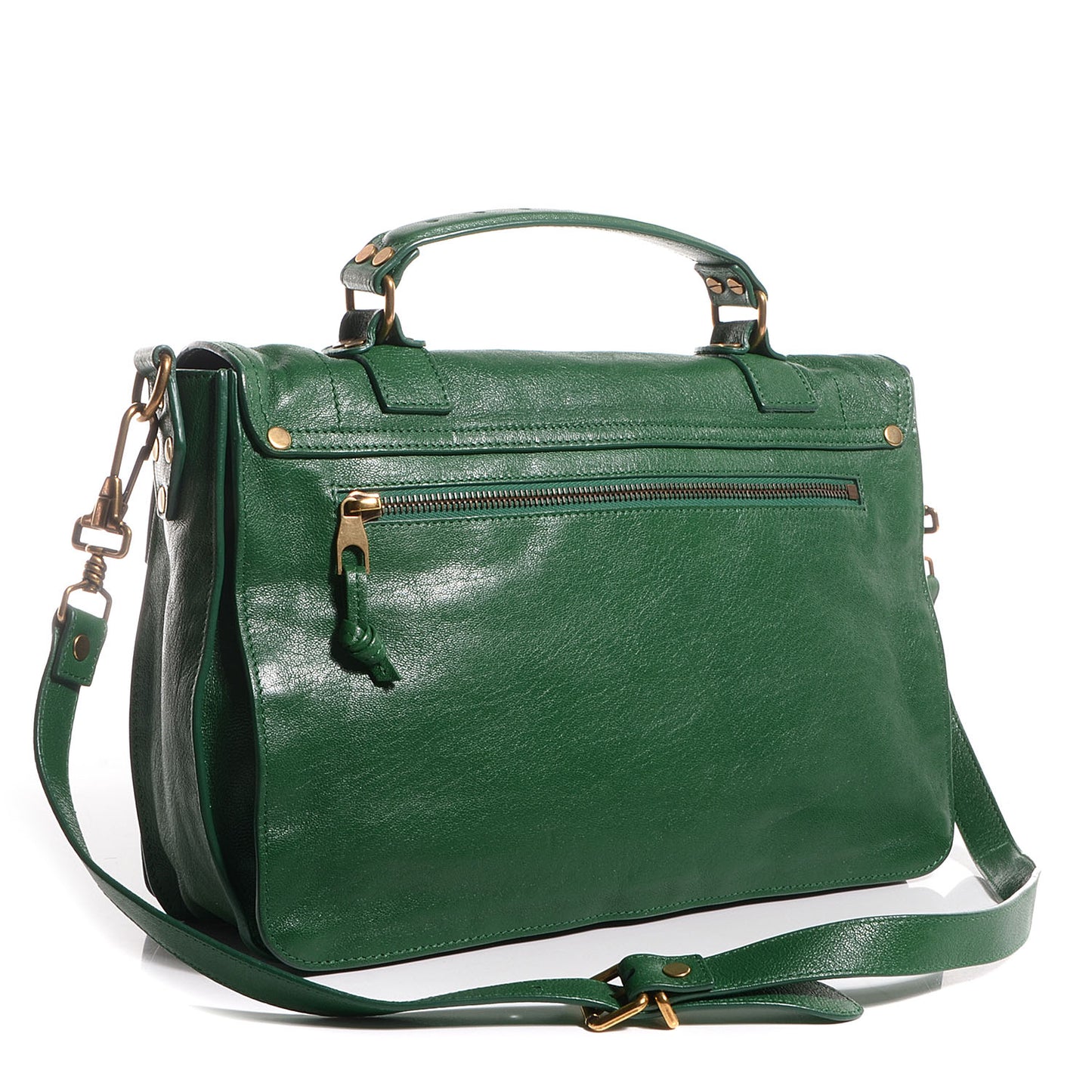 Lambskin PS1 Medium Satchel Watermelon