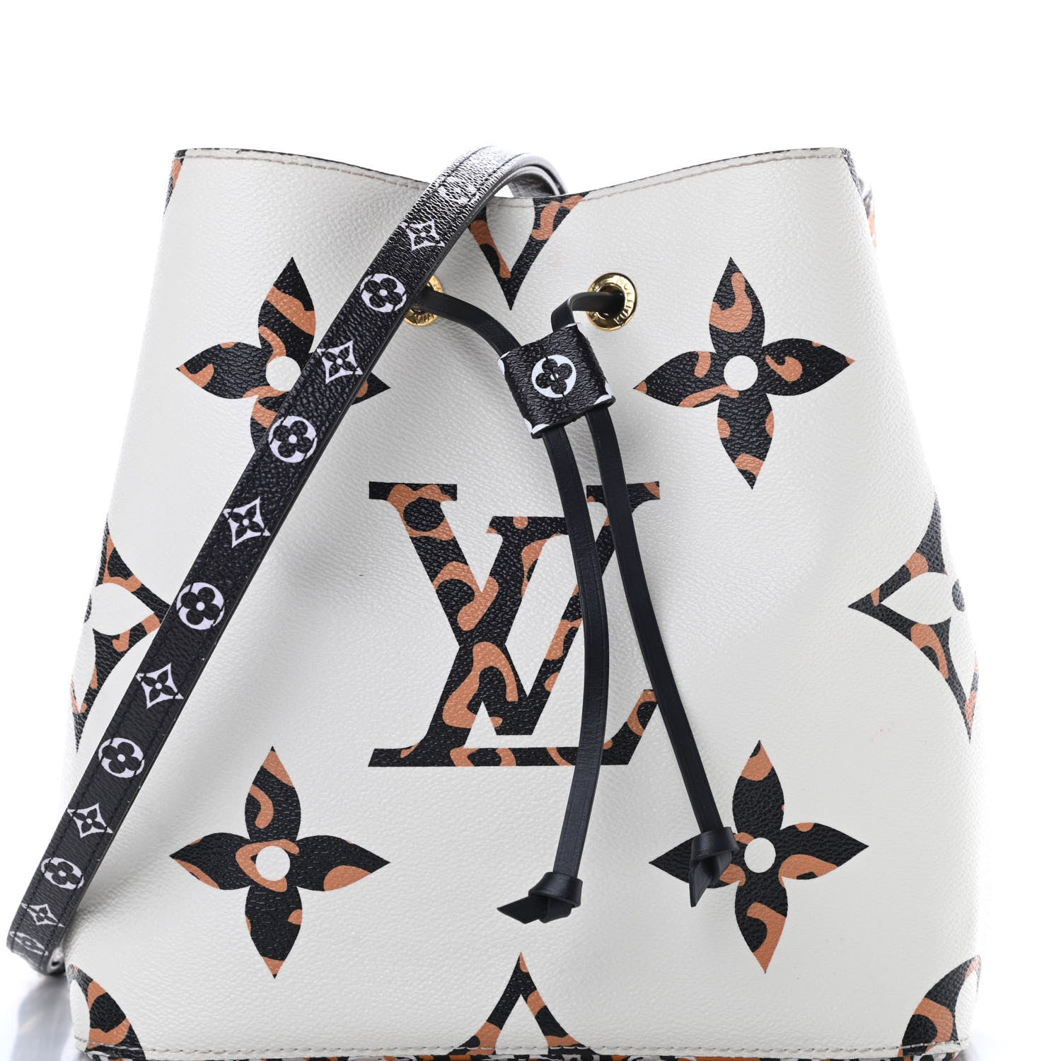 Louis Vuitton Monogram Giant Jungle NéoNoé Ivory 8 of 10