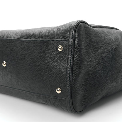 Gucci Pebbled Calfskin Medium Soho Shoulder Bag Black 9 of 9