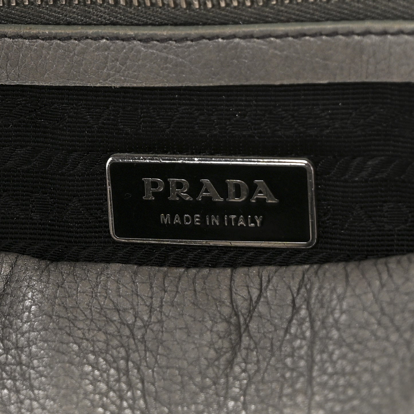 Cervo Antik Easy Foldover Pushlock Satchel Grey