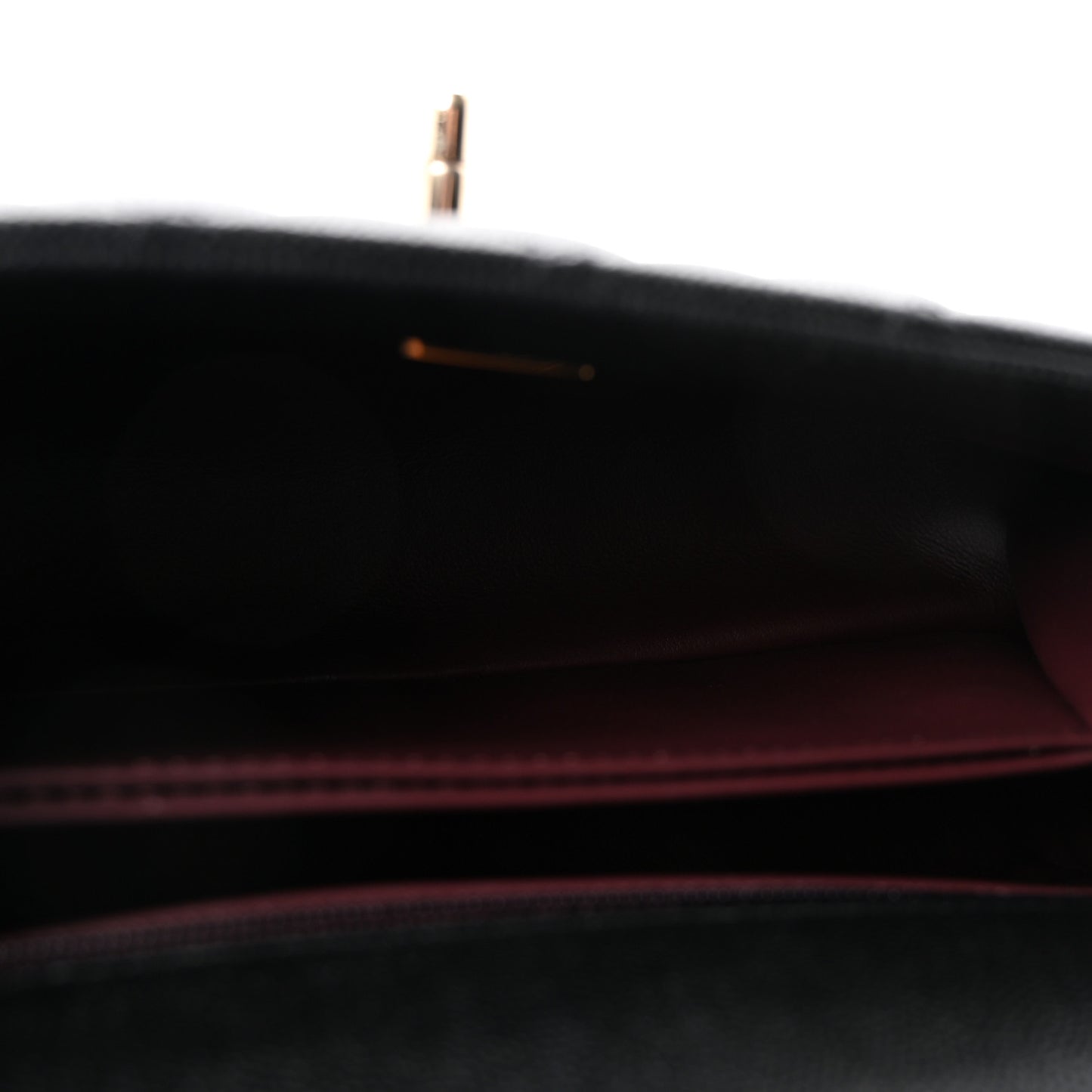 Caviar Quilted Mini Coco Handle Flap Black