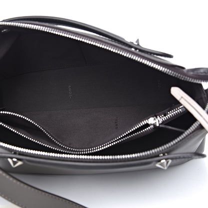 Fendi Vitello Dolce 4 Color Medium By The Way Boston Bag Carbone Grigio Polvere Multicolor 5 of 11