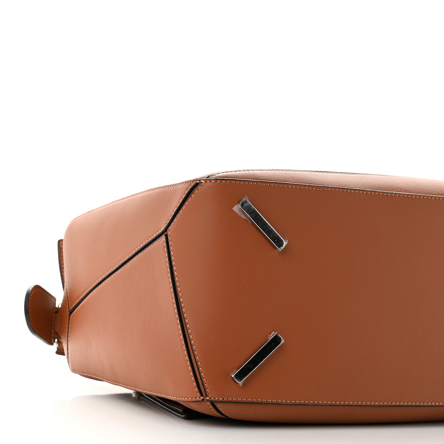 Loewe Calfskin Large Puzzle Bag Tan 8 of 9