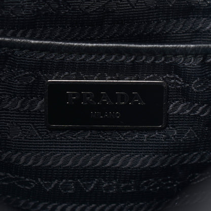 Prada Tessuto Nylon Saffiano Medium Backpack Black 5 of 8