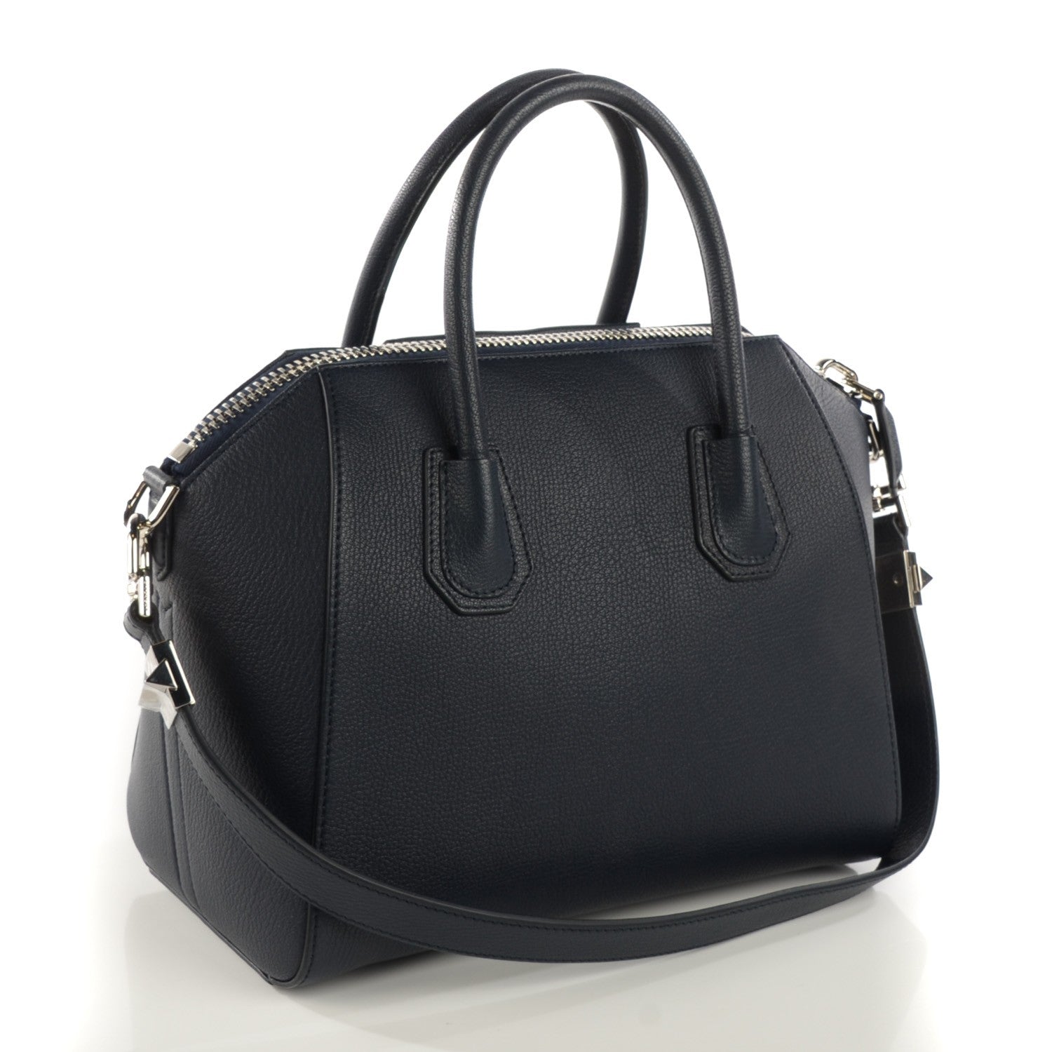 Givenchy Sugar Goatskin Small Antigona Navy 3 of 7