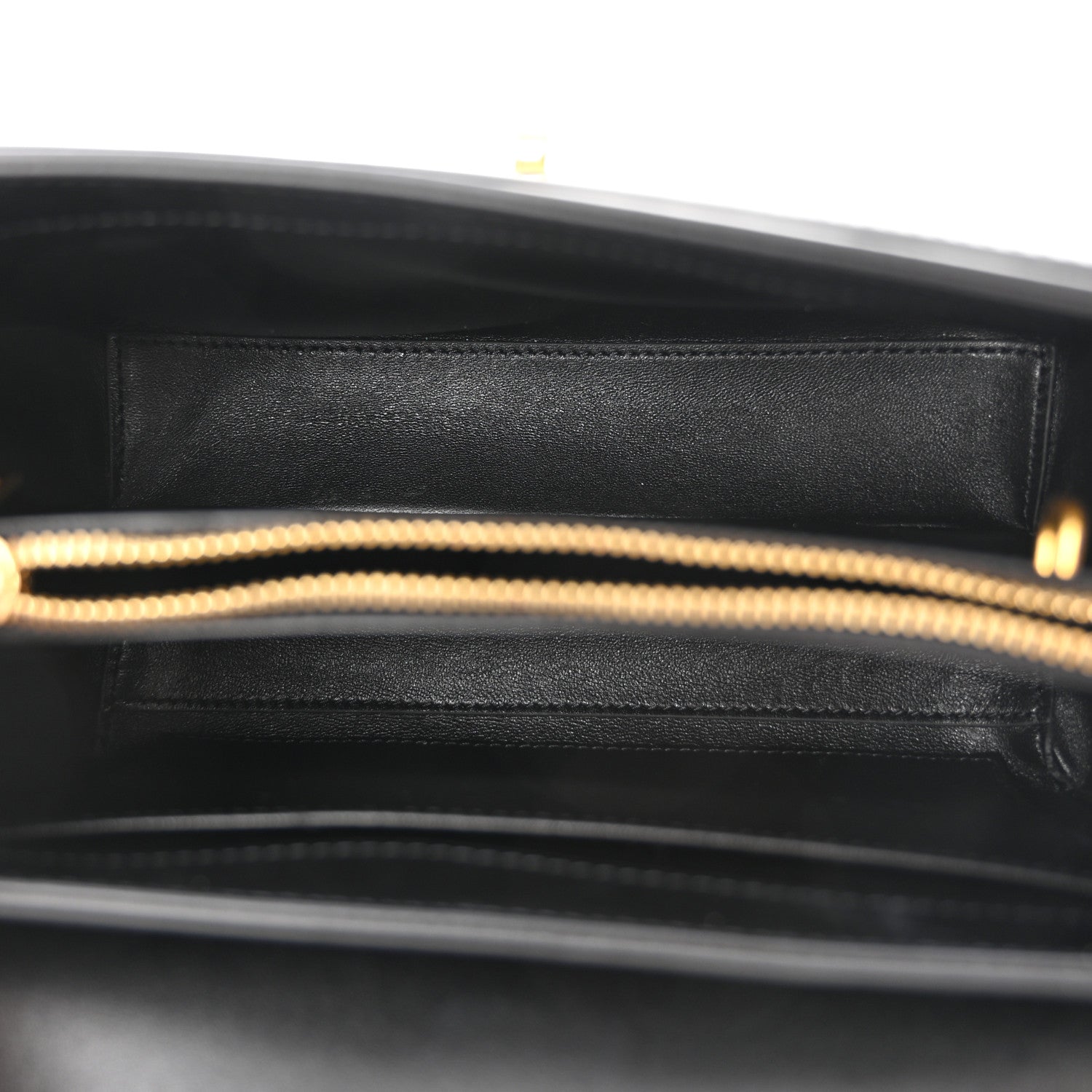 Celine Satinated Calfskin Small 16 Top Handle Bag Black 5 of 12