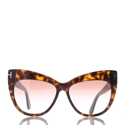 Tom Ford Nika Cat Eye Sunglasses TF523 Havana 2 of 9