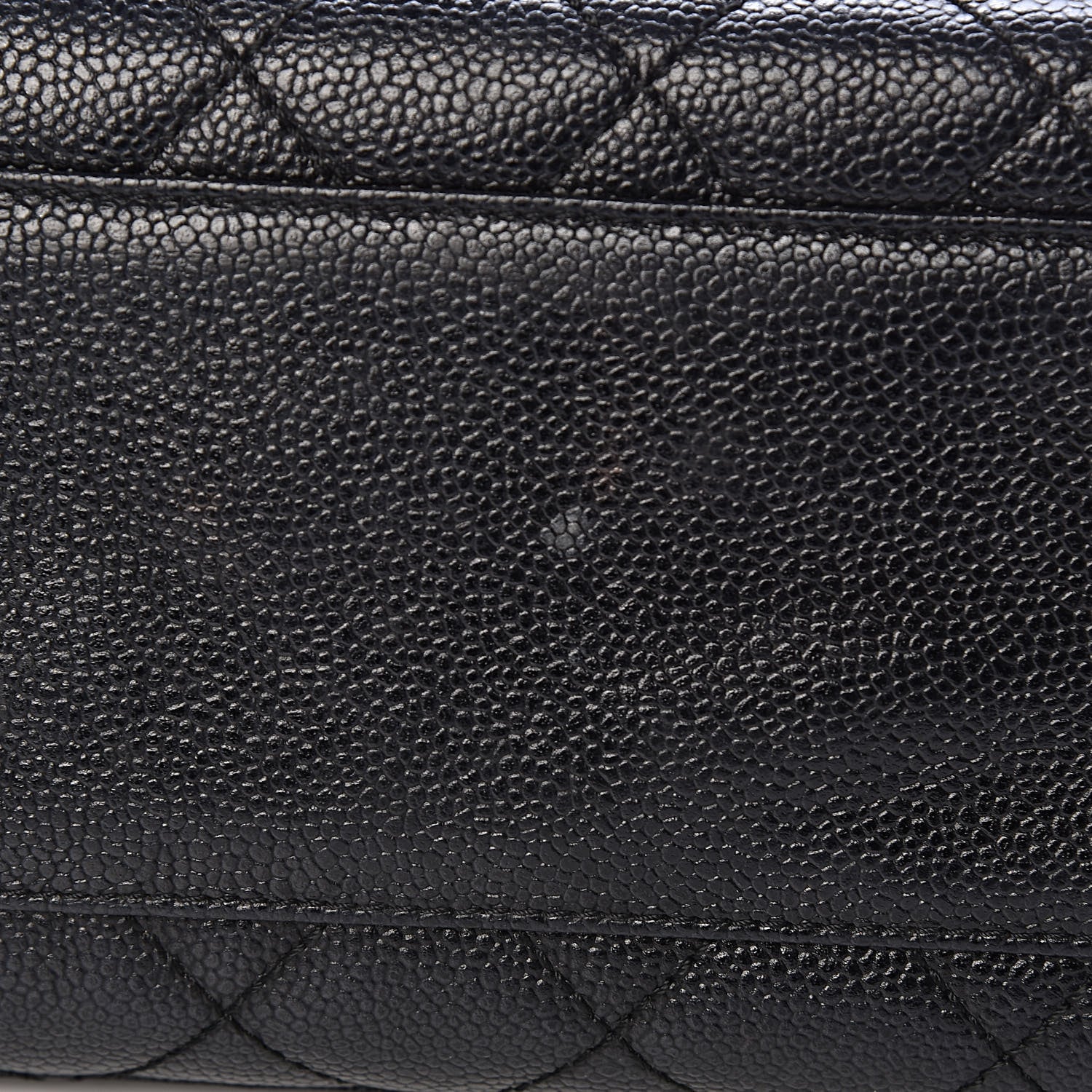 Chanel Caviar Quilted Jumbo Kelly Flap Black 15 of 16